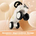 Miniatyrbillede 5 af 5: Ride-on bil i fly-look med sød propel ride-on køretøj hvid