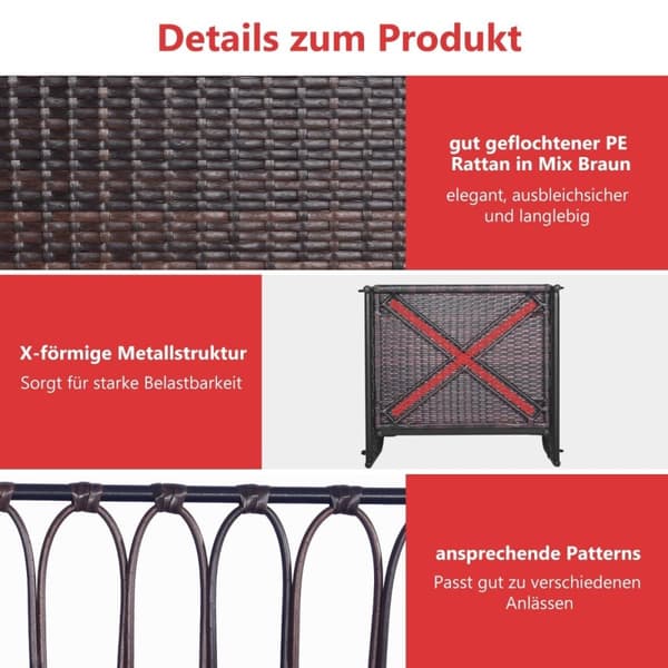 Hengestol, terrassehuske, kan holde opptil 180 kg, hengende sete med sete og ryggputer 80 x 65 x 58 cm