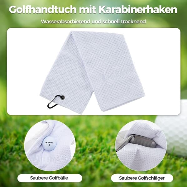 Komplet golfgavesæt til kvinder Golftilbehør Sæt med 3 golfbolde Golfgave i gaveæske