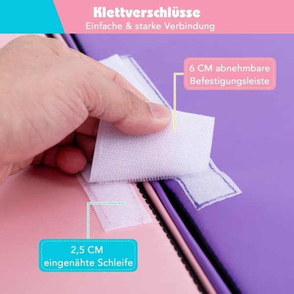 2 STK. Barneskum byggeklosser for å løpe rundt &amp; Klatrende myke byggeklosser gigantiske byggeklosser blå