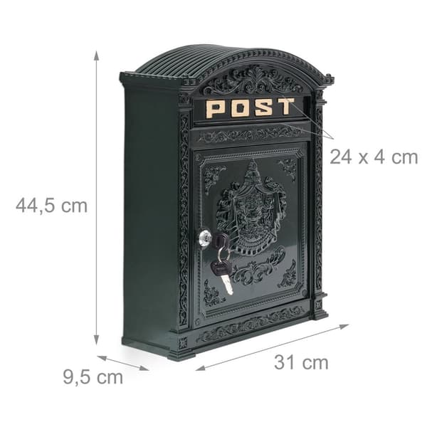 Postlåda i antik stil