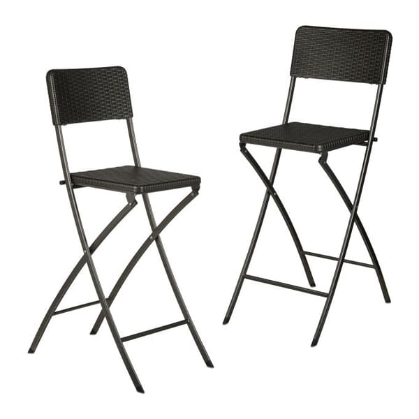 Sammenleggbar barstol BASTIAN sett med 2