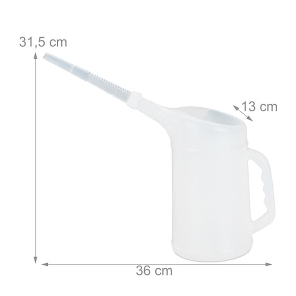 Oliekande med påfyldningsstuds