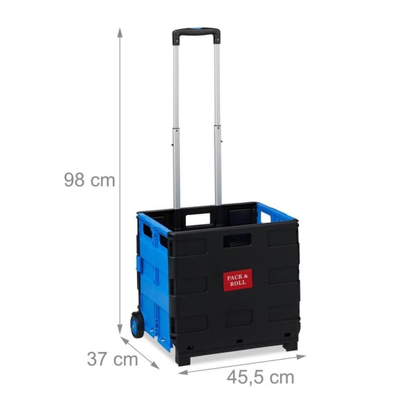 Sammenleggbar handlevogn