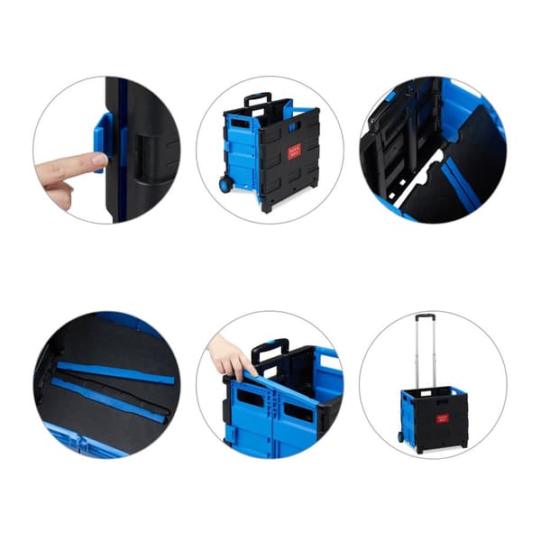 Sammenleggbar handlevogn