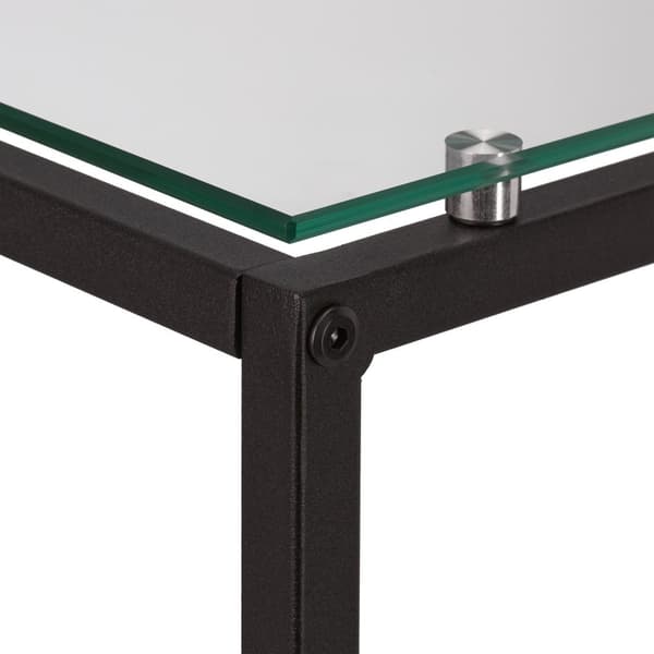 U-formet materialemix sidebord