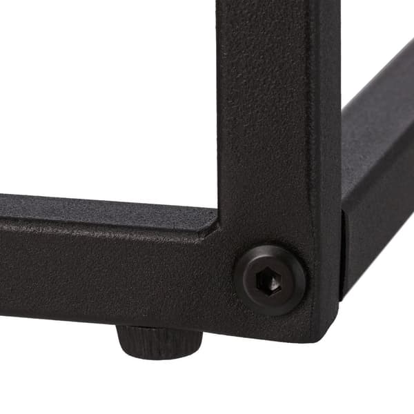 U-formet materialemix sidebord