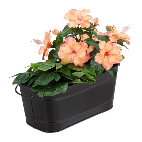 Blomsterkasse i metal