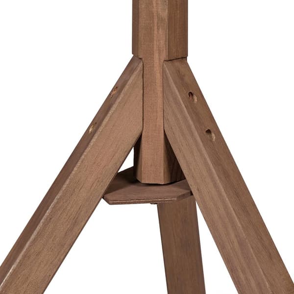 Stort fuglebord på stang