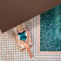 Miniatyrbilde 5 av 9: Solseil rektangulært brunt