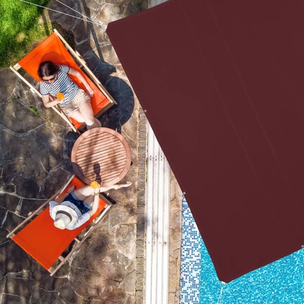 Aurinkopurje neliön maroon