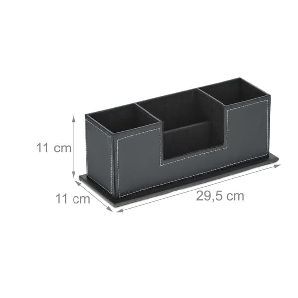 Desk organizer kunstlæder