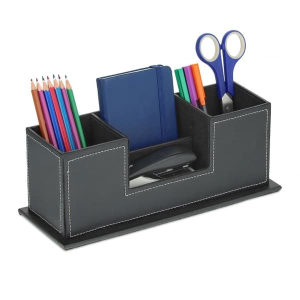 Desk organizer kunstlæder