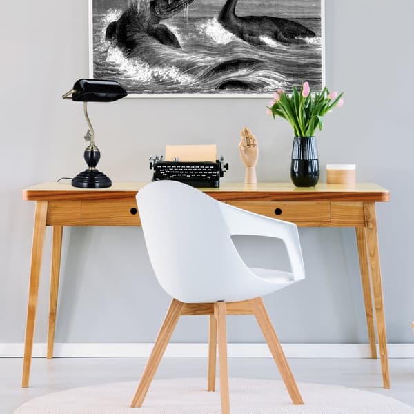 Sort banker lampe
