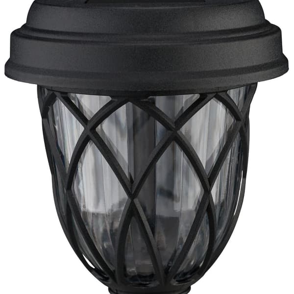 Lykt med solcellelampe