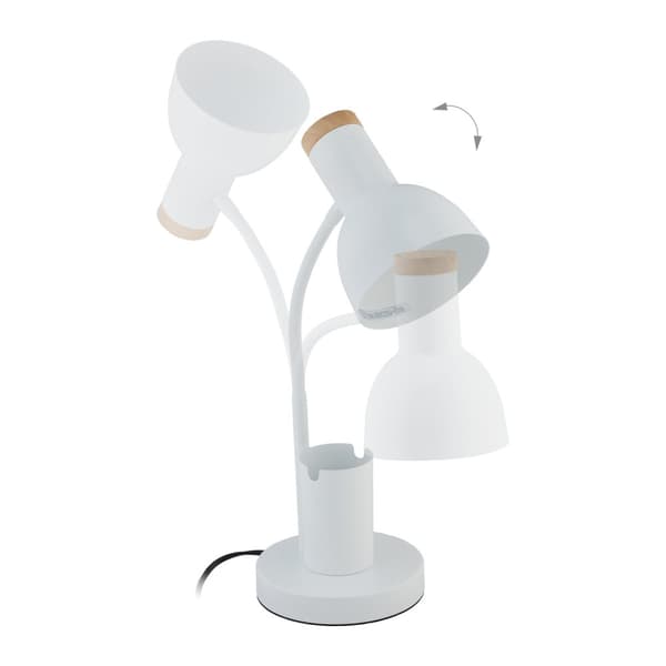 Bordlampe med kugleholder
