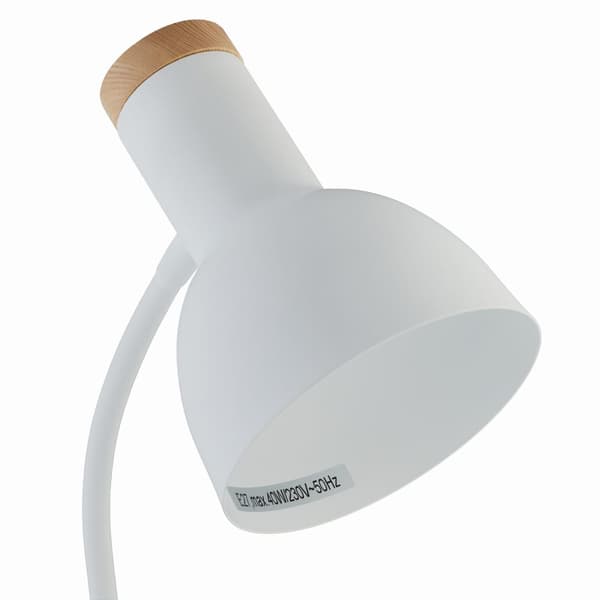 Bordlampe med kugleholder