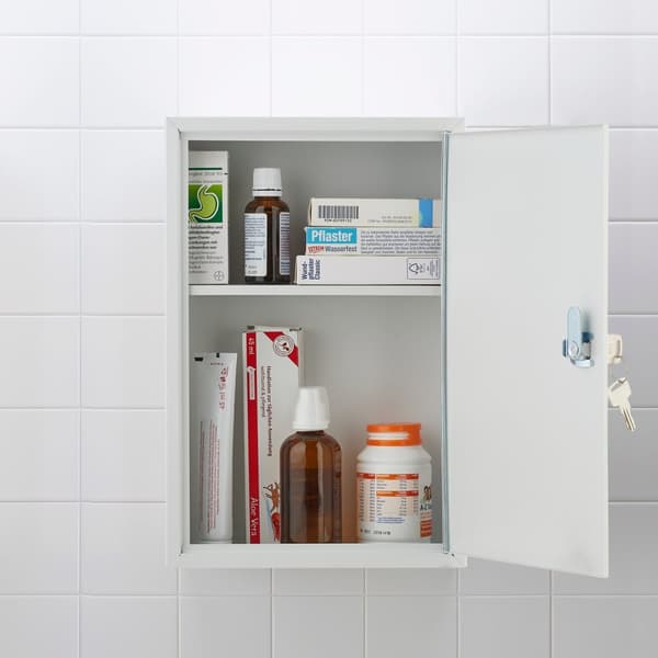 Låsbart medicinskab