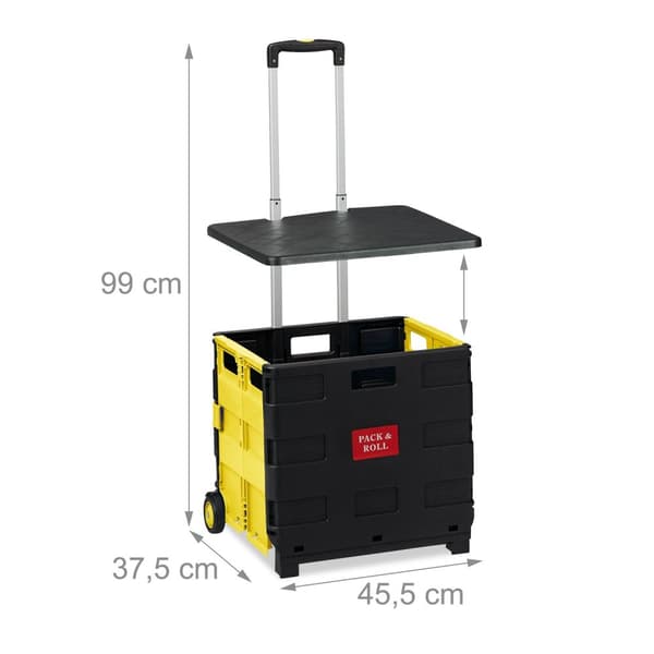 Sammenleggbar handlevogn