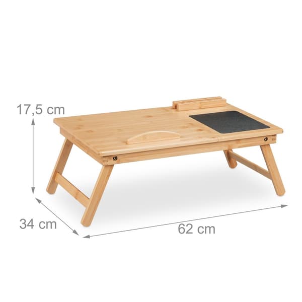 Bambus bærbar bord