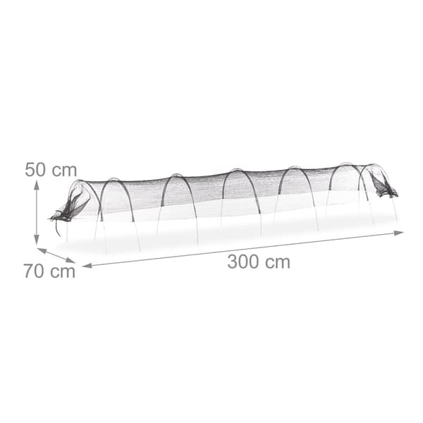 Plantetunnel 3 m i sæt af 2
