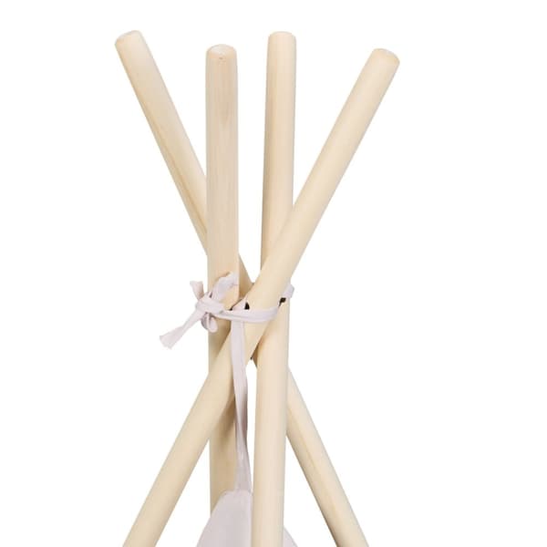 Teepee leketelt med gulvmatte