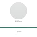 Miniatyrbilde 4 av 5: Glassplate 8mm ESG