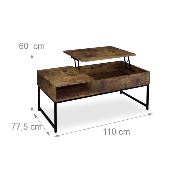 Fällbart soffbord