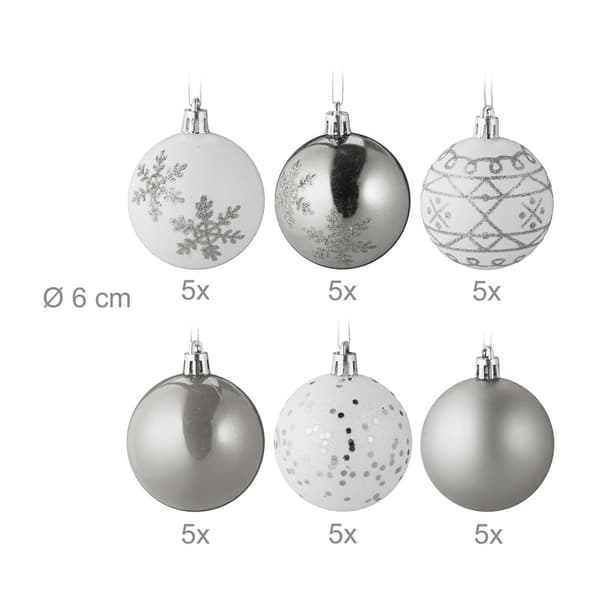 Julgranskulor 30-pack