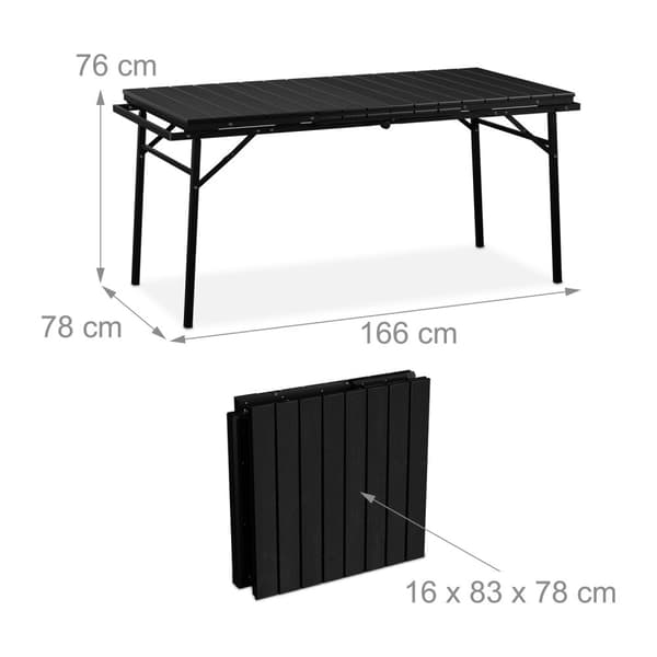 Sammenleggbart hagebord