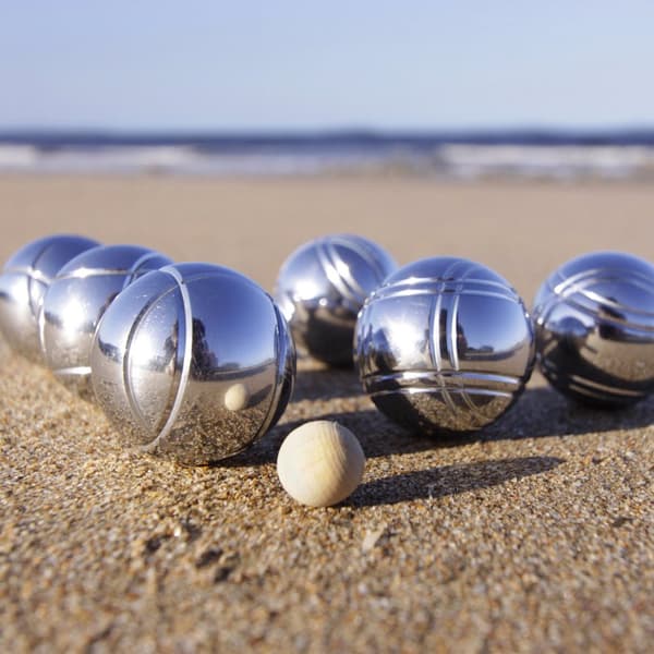 set med 6 boule-kulor