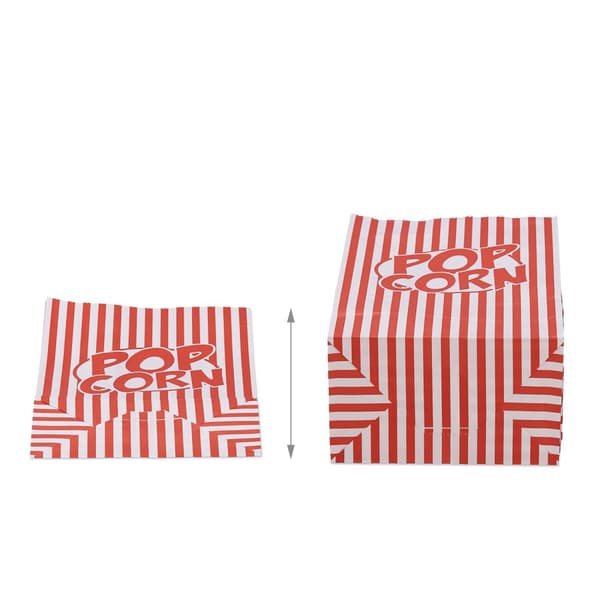 Retro popcorn tube 100-pak