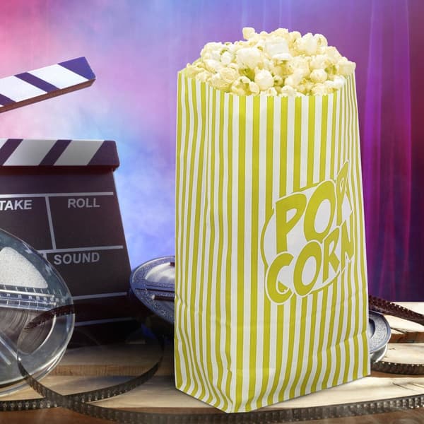 Retro popcornkjegle 144-pakning