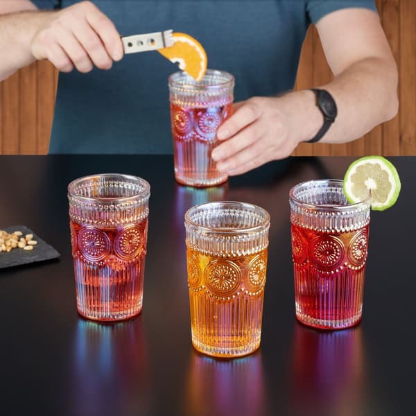 Vintage drikkeglas 4-pak