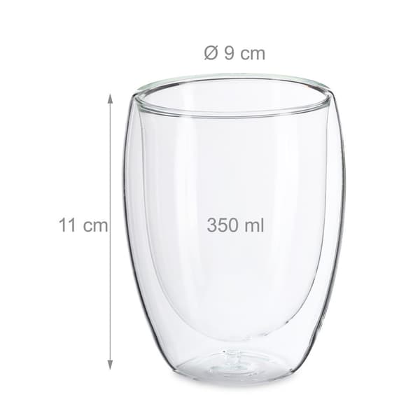 Latte macchiato glass 350 ml