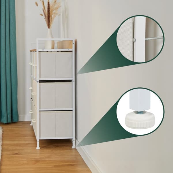 Bureau med 7 rum