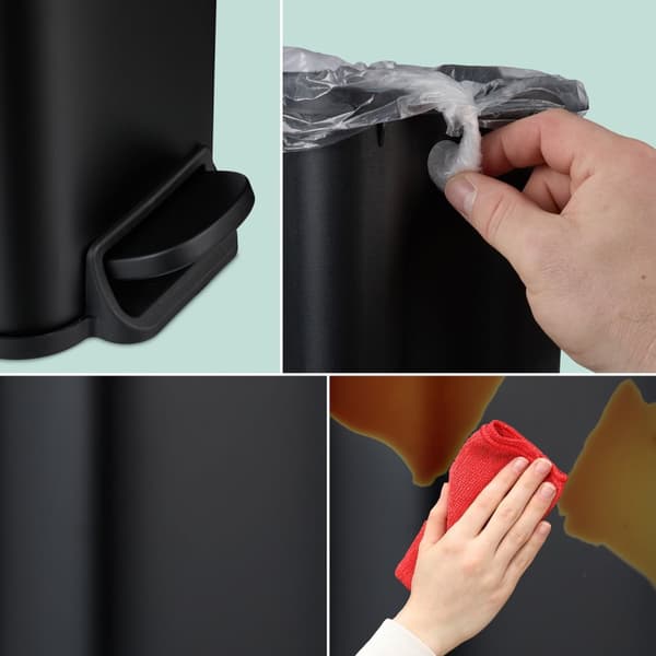 Baderomsavfallsbeholder 5 l Softclose