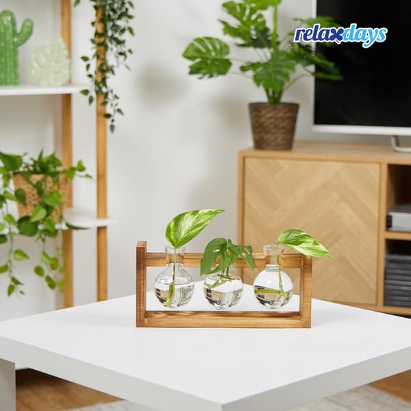 Reagensglassvase med stativ