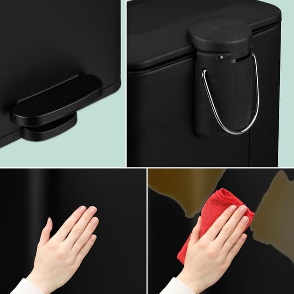 Baderomsavfallsbeholder 5 l Softclose