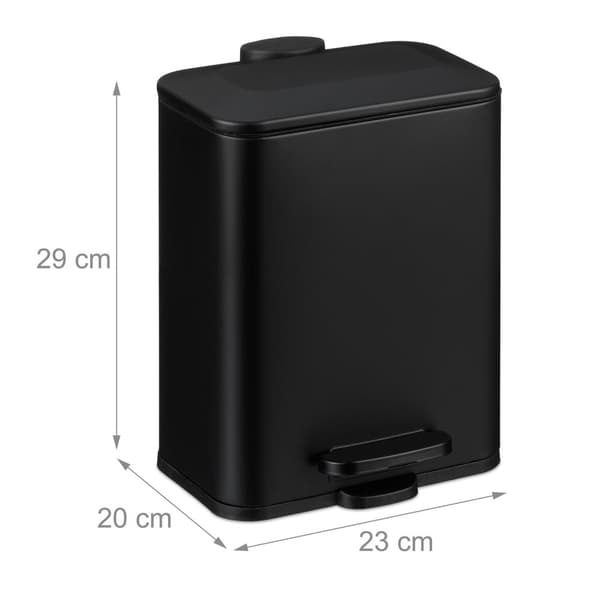 Baderomsavfallsbeholder 5 l Softclose
