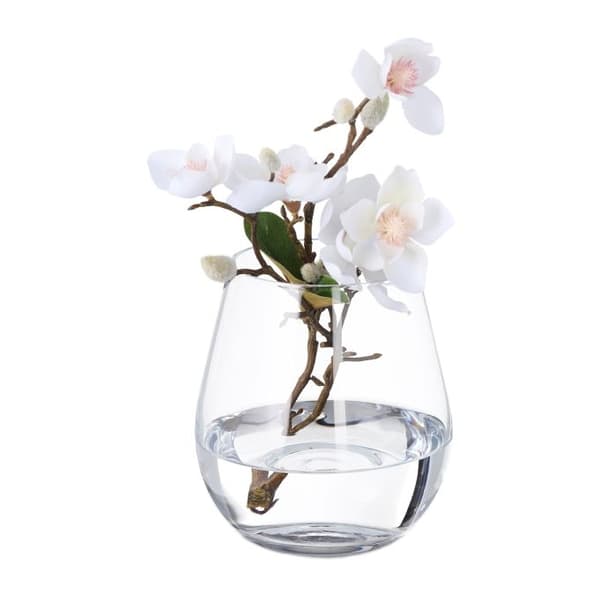 Blomstervase i glass