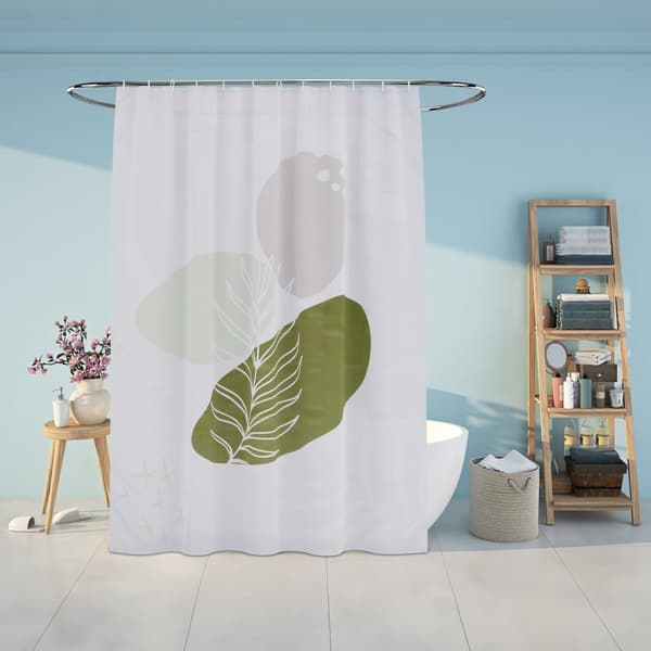Badeforhæng 180x200 cm med motiv
