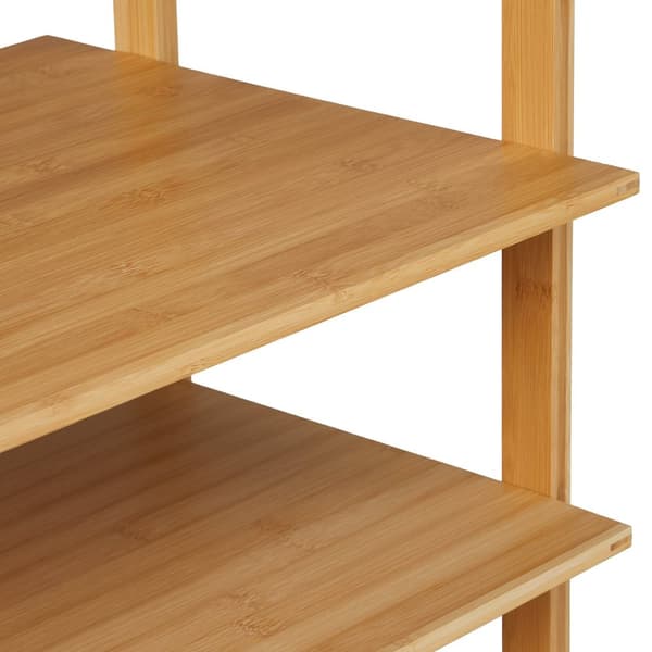 Kleshenger i bambus med 3 rom