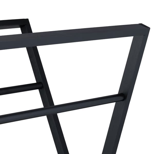 Sammenleggbar bambus håndkleholder