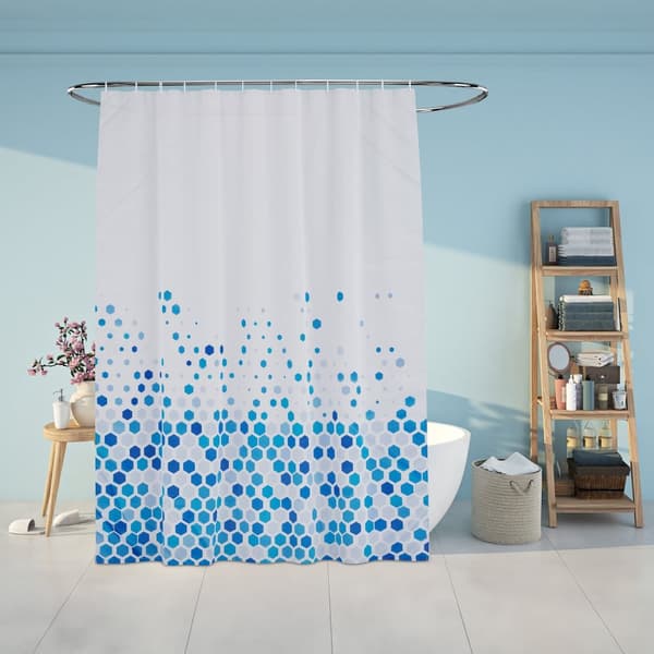 Badeforhæng 180x200 cm med motiv