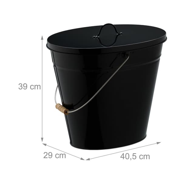 Askebeger med lokk 18,5 L