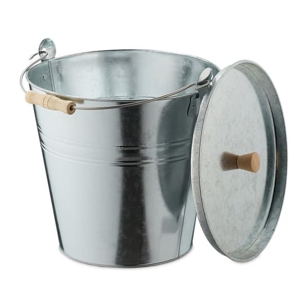 Askahink med lock 12,5 l