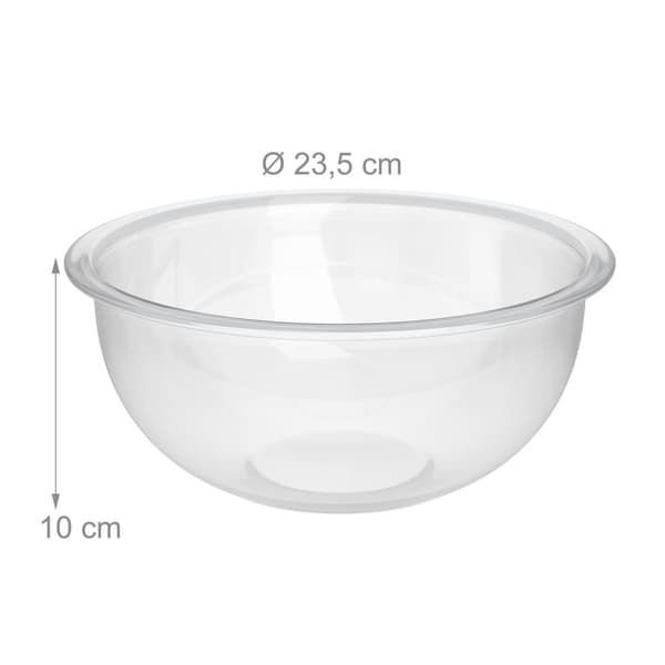 Glas salatskåle 2-pak