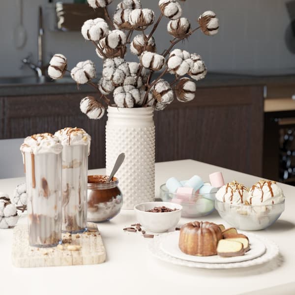 Dessertskåler glass 6-pakning