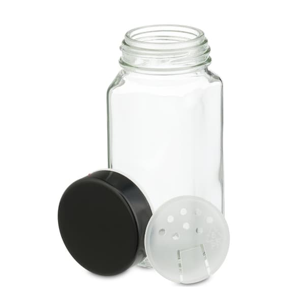 Krydderihylde med 24 glas
